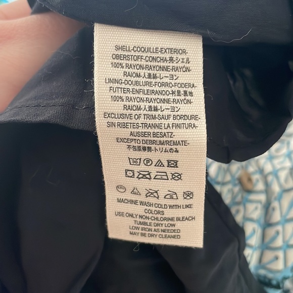 Free People Blue Button Down Full Length Peasant Dress - Picture 5 of 6